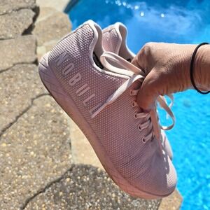 NoBull Trainer Blush‎ Heather Outwork Pink SuperFabric Shoes Women's Size 10.5